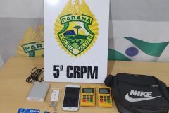 Homem tenta aplicar golpe e acaba preso pela PM em Cascavel (PR)