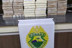 Família é encaminhada pela PM com quase 60 quilos de cocaína e crack em Cianorte (PR)