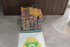 BPRv apreende 80 quilos de maconha e recupera um caminhão no Noroeste do estado