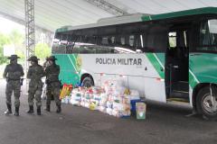 Para marcar aniversário, Polícia Ambiental arrecada 5,6 toneladas de alimentos