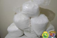 Cerca de 150 quilos de cocaína é apreendido pela PM em Cidade Gaúcha (PR)