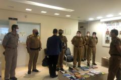 Comando Regional da PM de Londrina e Bombeiros recebem comitiva do Secretário da Segurança Pública