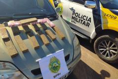 Denúncia via 190 auxilia PM a prender suspeito de ameaçar matar família em Palmas (PR)
