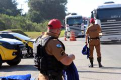Orientações sobre trânsito viário são reforçados durante blitz educativa do Maio Amarelo em Almirante Tamandaré (PR)