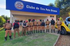 BPRv aperfeiçoa efetivo com instrução para táticas em confrontos armados no Sudoeste do PR