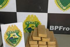 Homem que levava 12 quilos de maconha para Londrina é abordado pelo BPFron em Guaíra