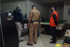 Em Telêmaco Borba, PM deflagra operação AIFU e aborda estabelecimentos comerciais e mais de 70 pessoas  