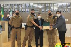 Batalhão da PM é homenageado pela Câmara Municipal de Vereadores de Coronel Vivida por atuação na região 