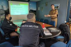 BPTran recebe Comandante do Batalhão de Trânsito do Mato Grosso do Sul