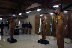 BPGd recebe novo Comandante durante rápida solenidade em Piraquara, na RMC
