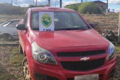 No Sudoeste, PM recupera um carro e uma motocicleta em situações distintas