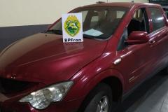 BPFron recupera carro furtado em Guaíra durante a Operação Hórus