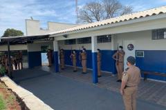 Comandante-Geral visita 3°Colégio da PM em Cornélio Procópio