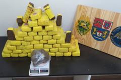 Em situações distintas, PM do Norte do estado apreende mais de 30 quilos de maconha, um veículo e recupera objetos roubados
