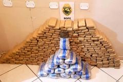 Bope apreende mais de 170 quilos de drogas na Operação Narco Brasil