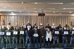 PM capacita policiais e bombeiros no Curso de Atendimento Pré-Hospitalar em Combate