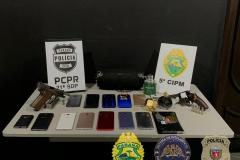 PM e PC cumprem 30 mandados judiciais e apreendem duas armas de fogo no Noroeste do estado