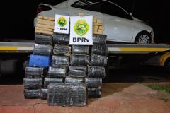 BPRv apreende quase 900 quilos de maconha em ocorrências distintas no Interior do estado