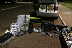 Cigarros e contrabando são apreendidos pelo BPFron em Mercedes e Pato Bragado