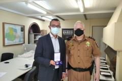 Coordenador do GAECO de Curitiba recebe medalha da Corregedoria-Geral da PMPR
