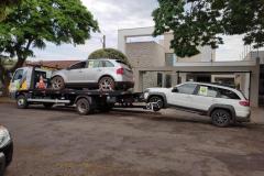 Carros são apreendidos pelo BPFRON com 2,5 mil pacotes de cigarros contrabandeados em Mariluz (PR)