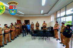 Policiais militares são homenageados ao entrarem para a Reserva Remunerada no Litoral do estado