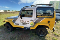 PM leiloa 258 veículos no Noroeste e Oeste do Estado