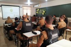 Batalhão da PM do Noroeste do estado promove palestras de prevenção e gestão de condutas suicidas