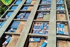 Caminhão com R$ 625 mil em cigarros contrabandeados é apreendido pela PM em Figueiras do Oeste (PR)