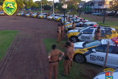 No Norte do estado, operação da PM resulta na prisão de três pessoas, na apreensão de uma arma de fogo e na abordagem de 229 veículos