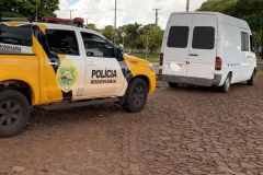 Mais de 150 caixas de cigarros são apreendidos pela PM em Diamante do Oeste