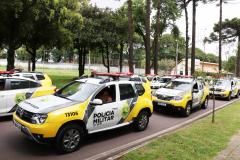 Operação da PM reforça policiamento em alguns bairros de Curitiba