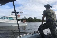 Baías de Guaratuba e Paranaguá recebem policiamento aquático da Polícia Ambiental 