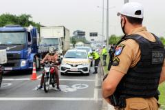 Dados do BPTran mostram que mais da metade dos acidentes de trânsito em Curitiba envolvem motos