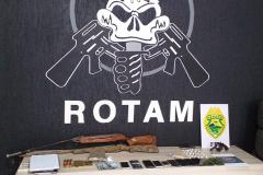 Em Pato Branco (PR), PM cumpre sete Mandados Judiciais e apreende três armas de fogo
