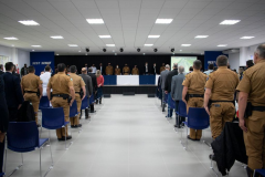 Batalhão da PM responsável pelo Litoral do estado recebe novo comandante durante solenidade