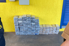 BPRv apreende 110 quilos de cocaína e diversos equipamentos eletrônicos no interior do estado