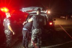 Ação rápida da PM resulta na prisão de 4 homens após tentativa de roubo em Foz do Iguaçu