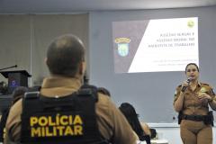 Palestra sobre Assédio Sexual e Moral. 