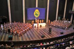 Solenidade de formatura do CAS Turma - 2023. 