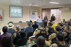 Durante o evento foram debatidos temas relacionados à política de enfrentamento à criminalidade no ambiente rural