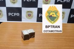 Motociclista tenta fuga e acaba preso