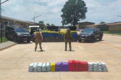 Polícia Militar do Paraná apreende quase três toneladas de maconha em Terra Roxa