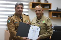Medalha de Mérito do Comando-Geral é entregue ao Chefe do Estado-Maior