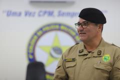 Comandante-geral da PMPR visita 4º Colégio da PM em Maringá