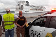 Para garantir a segurança durante o evento, o policiamento é reforçado com um efetivo médio de 72 policiais militares por dia de operação