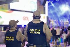 Polícia Militar do Paraná garante a segurança no penúltimo fim de semana de shows do Verão Maior