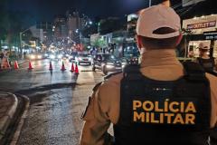 BPTran realiza operação Lei Seca no início do feriado de Carnaval