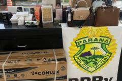 Polícia Militar do Paraná apreende mercadorias de origem paraguaia em diferentes regiões do estado