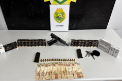 Polícia Militar do Paraná apreende 24 frascos de anabolizantes em Curitiba